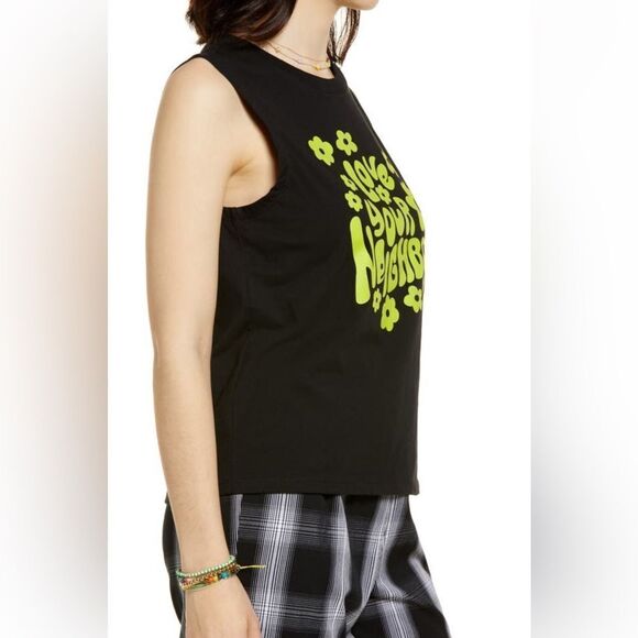 NWT "Love Your Neighbor" Tank Sz Lg - Picture 3 of 6